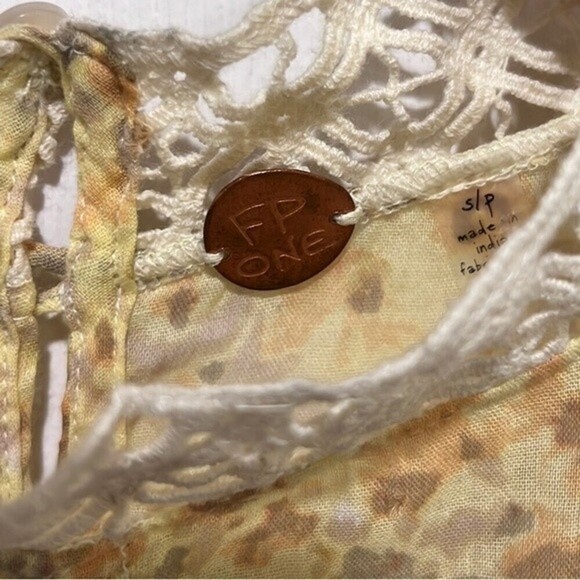 Free People one Eva cotton tunic size small NWOT - Picture 9 of 14